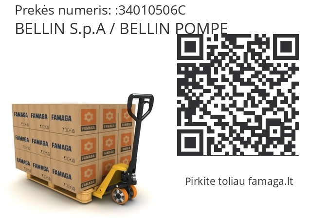   BELLIN S.p.A / BELLIN POMPE 34010506C