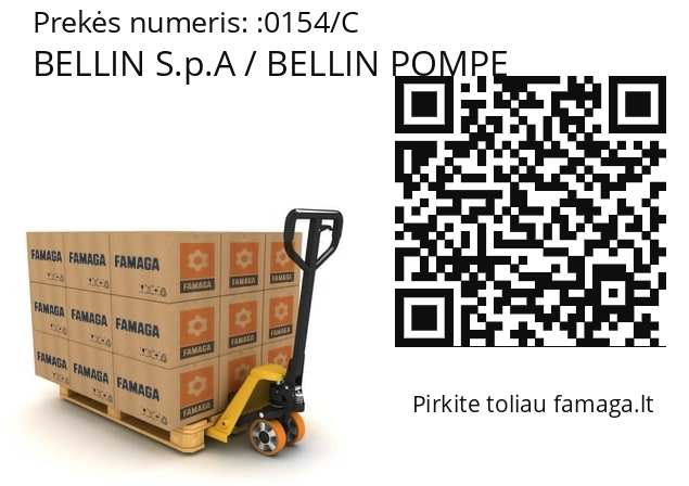   BELLIN S.p.A / BELLIN POMPE 0154/C
