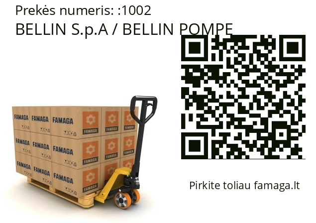   BELLIN S.p.A / BELLIN POMPE 1002