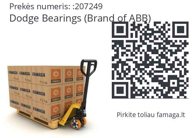   Dodge Bearings (Brand of ABB) 207249