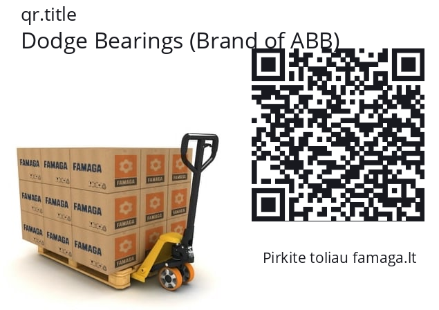   Dodge Bearings (Brand of ABB) FB-SCEZ-25M-SH SS