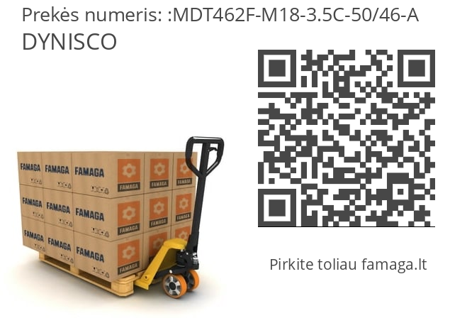  DYNISCO MDT462F-M18-3.5C-50/46-A