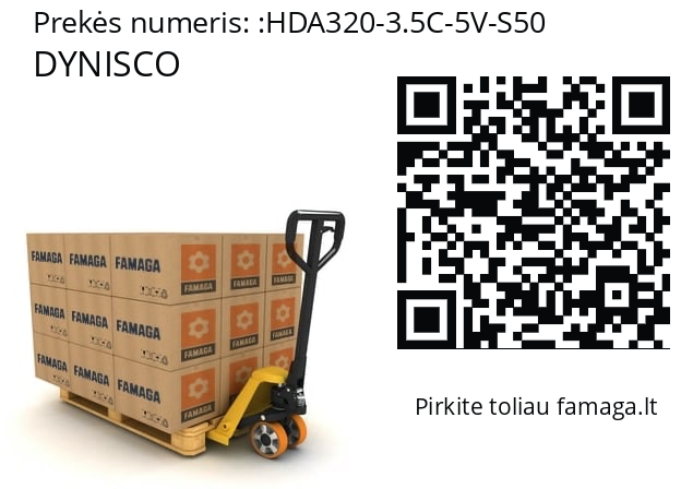   DYNISCO HDA320-3.5C-5V-S50