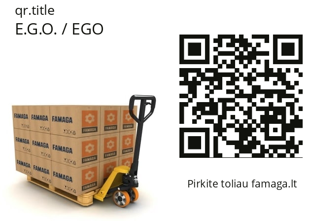   E.G.O. / EGO 55.13232.020