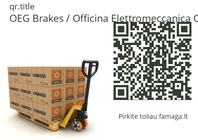   OEG Brakes / Officina Elettromeccanica Gottifredi MEC 80 SMS