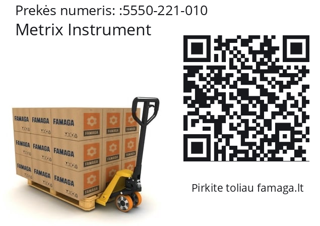  Metrix Instrument 5550-221-010