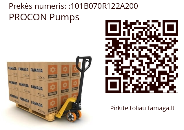   PROCON Pumps 101B070R122A200