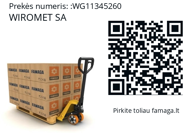   WIROMET SA WG11345260