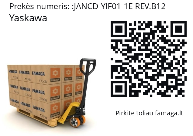   Yaskawa JANCD-YIF01-1E REV.B12