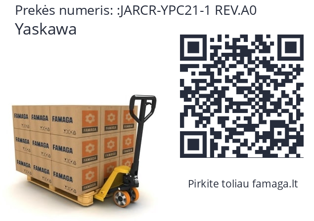   Yaskawa JARCR-YPC21-1 REV.A0