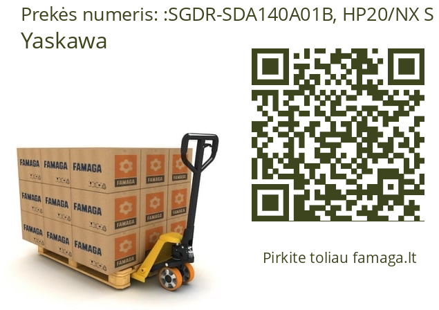   Yaskawa SGDR-SDA140A01B, HP20/NX S