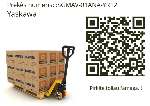   Yaskawa SGMAV-01ANA-YR12