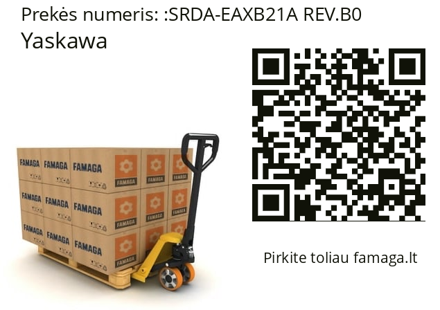   Yaskawa SRDA-EAXB21A REV.B0